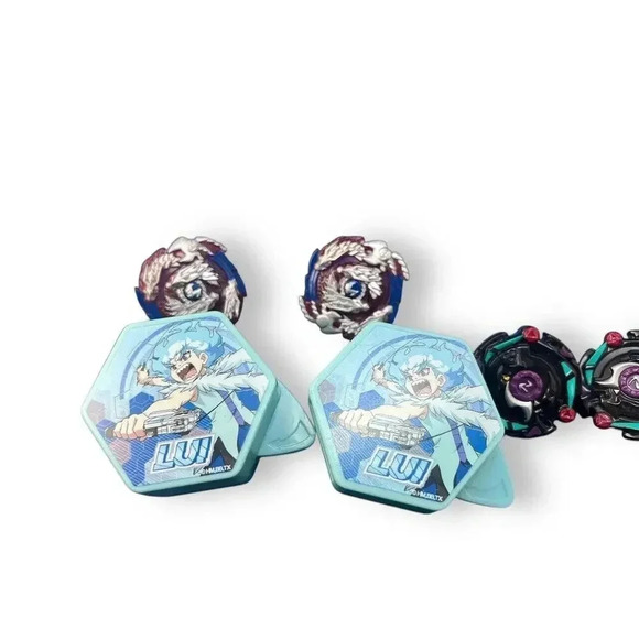 2020 McDonald’s Beyblade Burst Lot Of 5 Lui Rantaro Silas - Picture 4 of 6